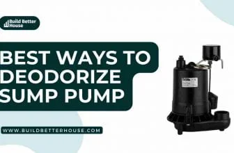 deodorize sump pump