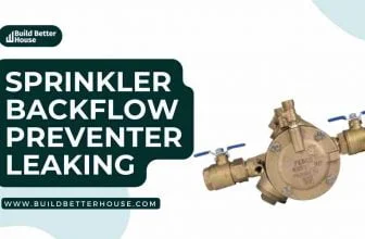 backflow preventer leaking