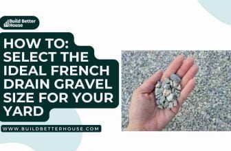 french drain gravel size