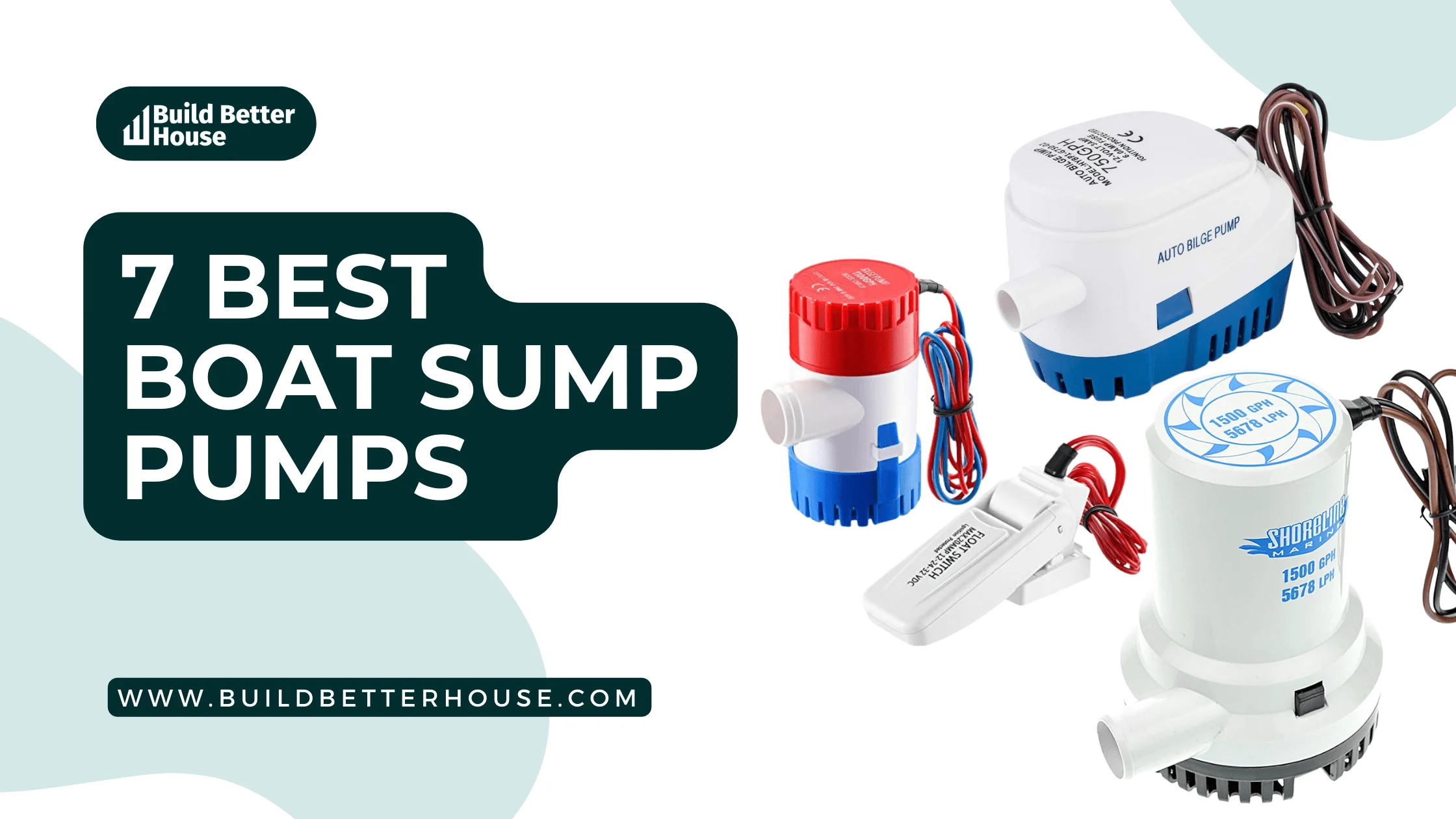 Best boat sump pumps