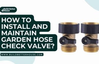 garden hose check valve