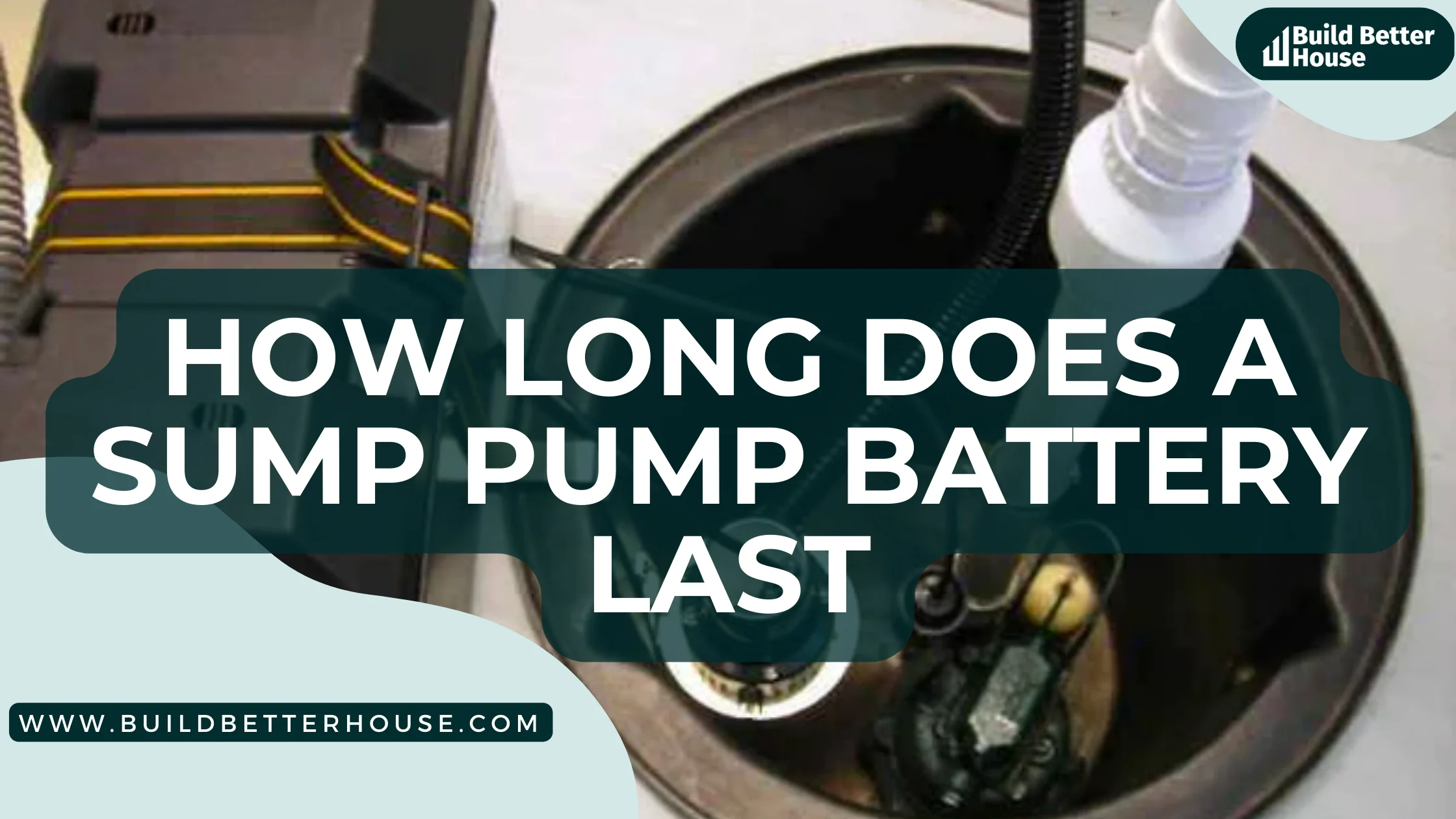 how long does a sump pump battery last