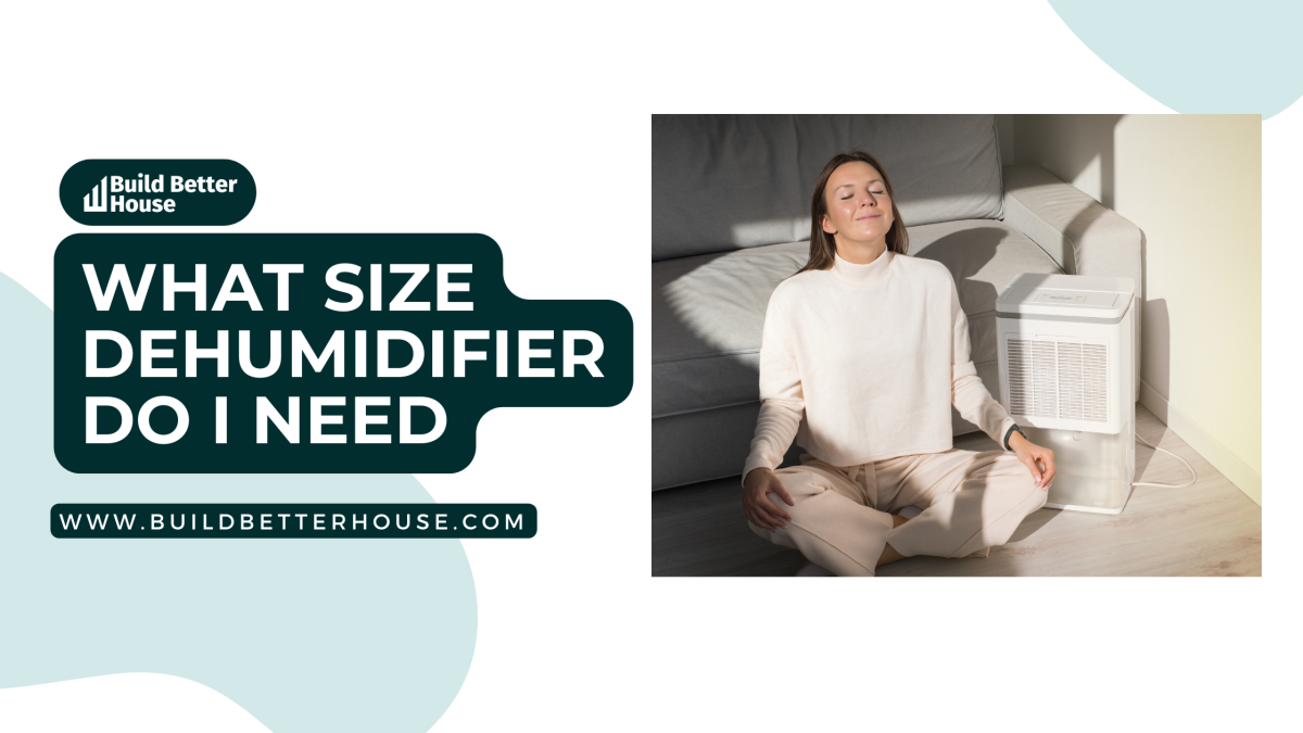 What Size Dehumidifier Do I Need Choosing the Right One for Your Space Build Better House
